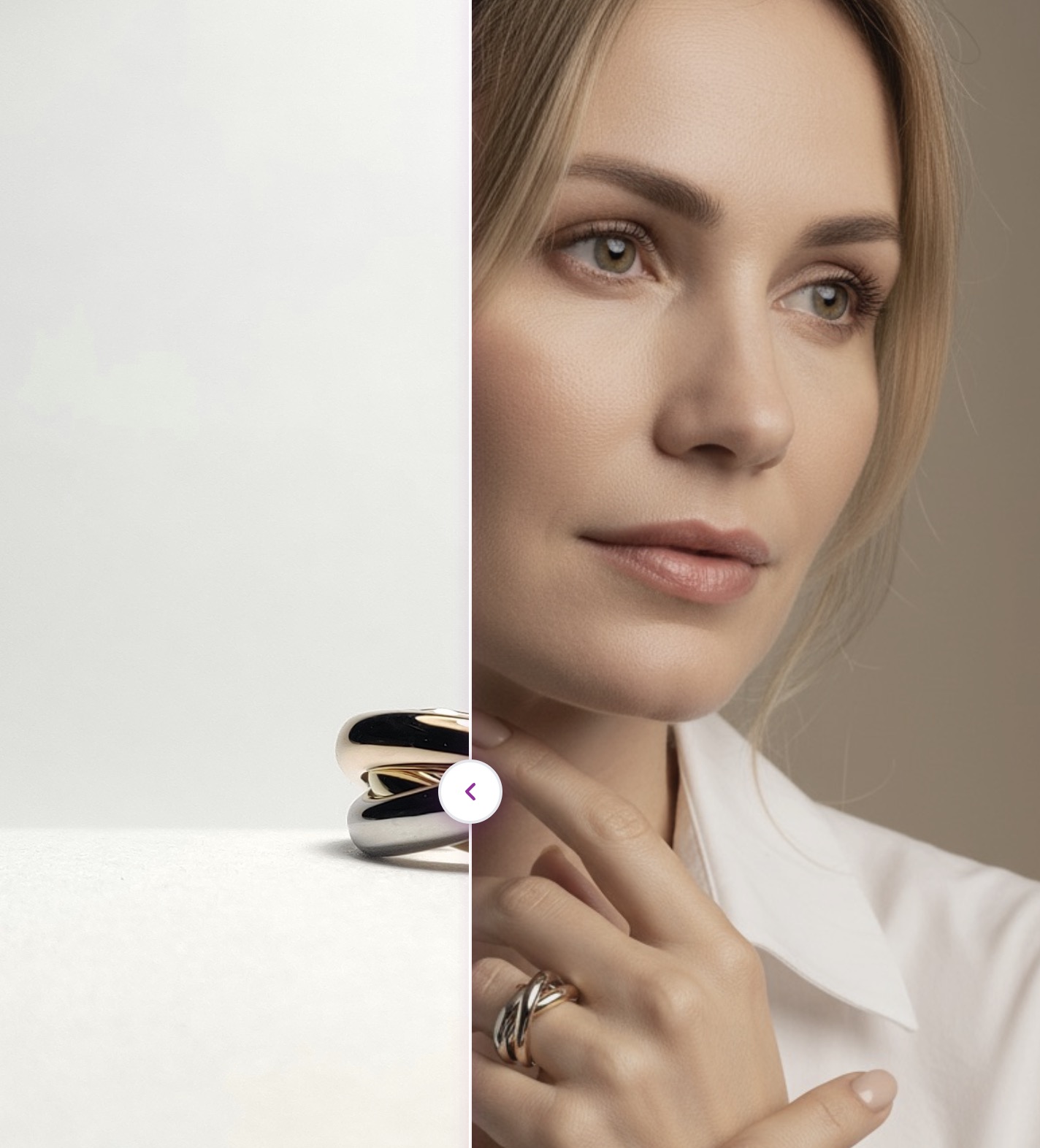 Before and after — photo strip